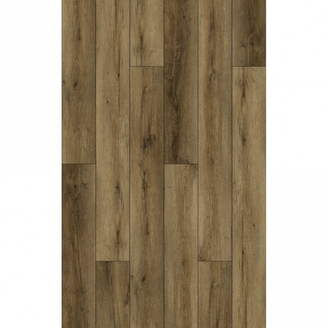 1114 SPC Vinyl Bourbon Oak Wood Effect 18.3cm x 122cm x 5mm (2.23M2 Per Pack) SOLD PER PACK 
