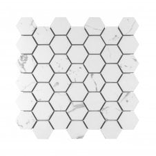 4.8cm HEX Mont Blanc 32.4cm x 33.2cm Wall & Floor Tile