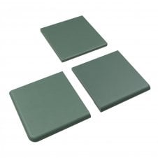 All Victorian Green Fireplace Quarry Hearth Tile Set (Full Set Deal)