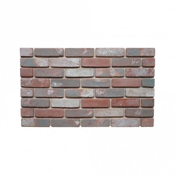 Ancient Red Mix Brick Flat 5.7cm x 19.4cm Wall Tile (Box)