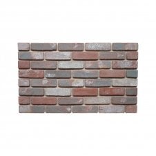 Ancient Red Mix Brick Flat 5.7cm x 19.4cm Wall Tile (Box)