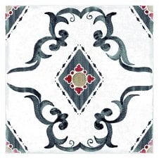 Andratex Dragonera Charcoal 14.7cm x 14.7cm Wall & Floor Tile