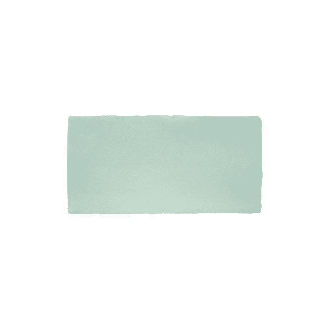 Antic Pastels Menta 7.5cm x 15cm Wall Tile