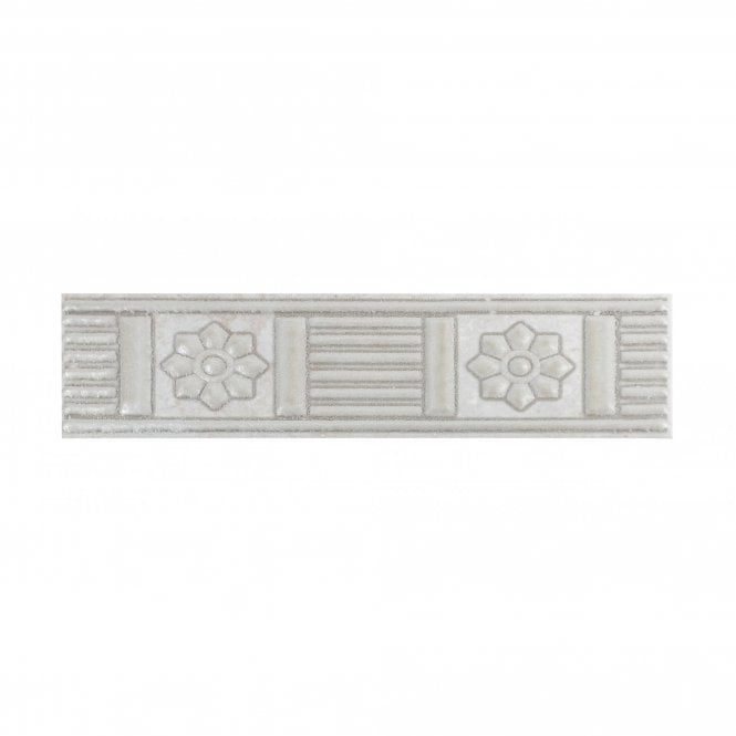 Arenas Blanco 5cm x 20cm Border Tile