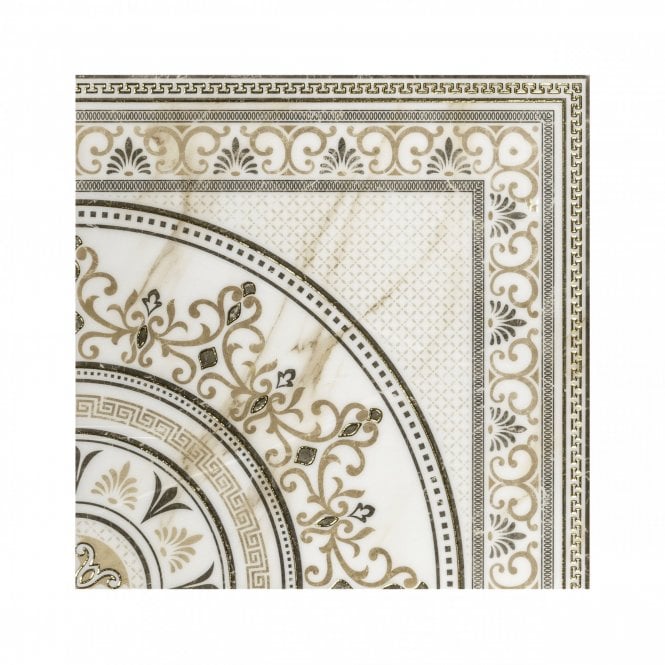 Ariana Gold (4 tile set) 60cm x 60cm Wall & Floor Tile (Full Set Deal)