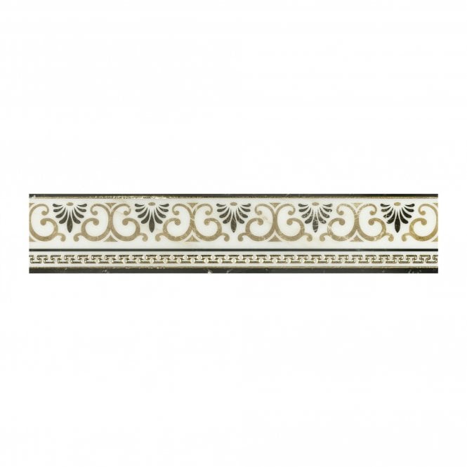 Ariana Gold Border 12cm x 60cm Wall & Floor Tile