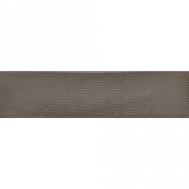 Arnold Taupe Decor 10cm x 40cm Wall Tile