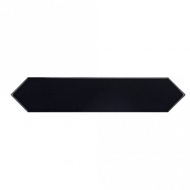 Arrow Black 5cm x 25cm Wall Tile