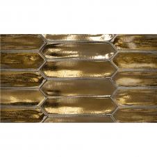 Arrow Lanse Gold 5cm x 25cm Wall Tile