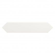 Arrow Pure White 5cm x 25cm Wall Tile