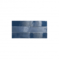 Artisan Colonial Blue 6.5cm x 20cm Wall Tile