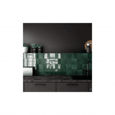 Artisan Moss Green 13.2cm x 13.2cm Wall Tile