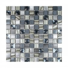 Aspect Cold Mosaic 30cm x 30cm Mosaic Tile