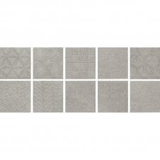 Dipsy Asphalt Fume 15cm x 15cm Wall Tile
