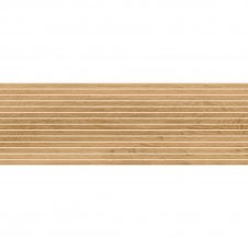 Bandwood Beige/White Structure Matt 39.8cm x 119.8cm Wall Tile