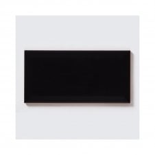 Bevel Black Matt 10cm x 20cm Wall Tile