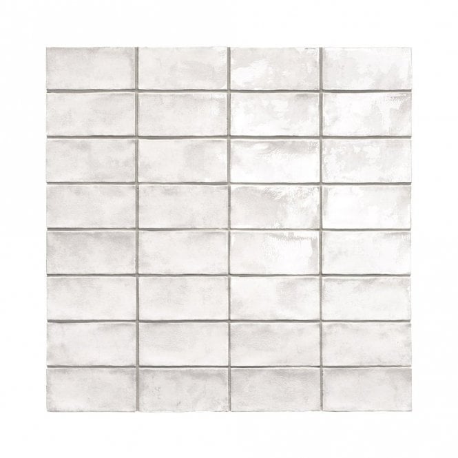 Biarritz Blanco 7.5cm x 15cm Wall & Floor Tile