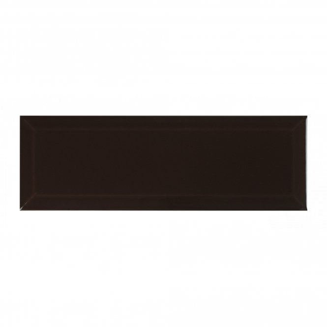 Bisel Cacoa Brillo 10cm x 30cm Wall Tile