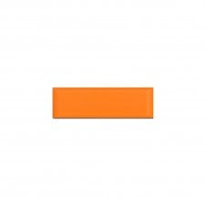 Bisel Naranja Brillo 10cm x 30cm Wall Tile