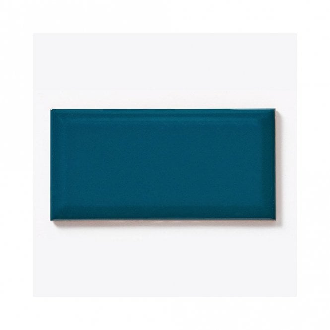 Biselado Petroleo Brillo 10cm x 20cm Wall Tile