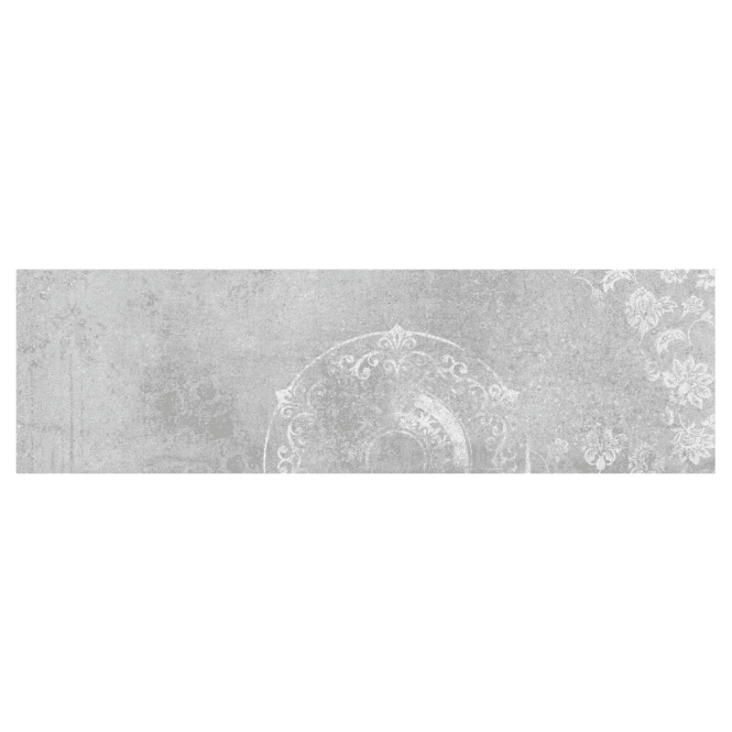 Boulevard Art Grey 29cm x 100cm Wall Tile