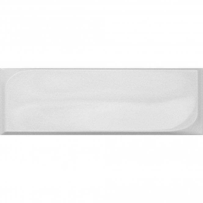 Bouquet Tiles Block Lgr1 White 12.6cm x 38.2cm Wall Tile