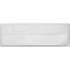 Block Lgr1 White 12.6cm x 38.2cm Wall Tile