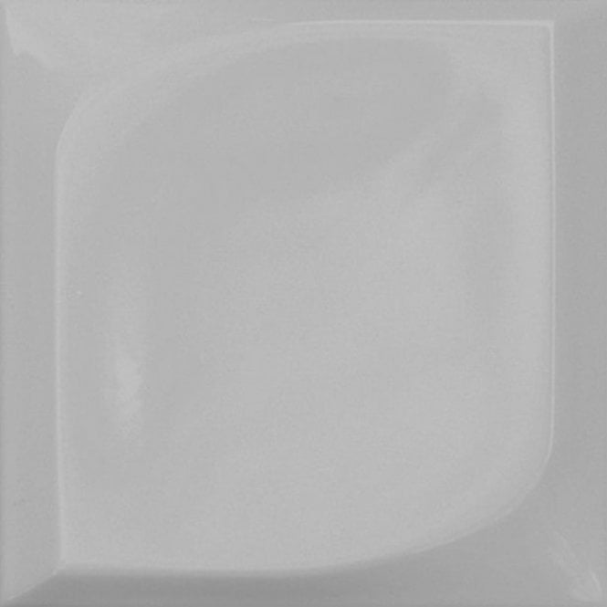 Bouquet Tiles Dot Gr4 Grey 12.6cm x 12.6cm Wall Tile