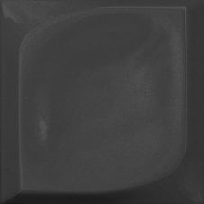 Dot Gr5 Black 12.6cm x 12.6cm Wall Tile