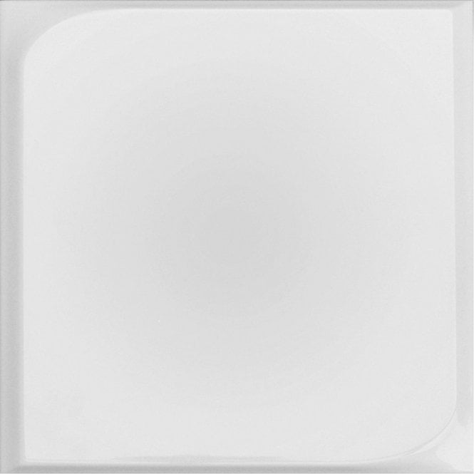 Bouquet Tiles Square Gr1 White 25.4cm x 25.4cm Wall Tile