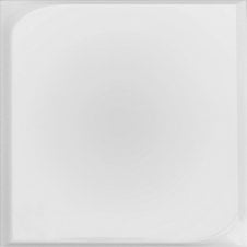 Square Gr1 White 25.4cm x 25.4cm Wall Tile
