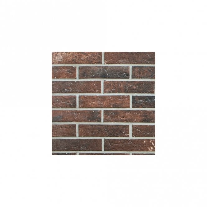 Bristol Umber Brick 6cm x 25cm Wall & Floor Tile (Full Box Deal)