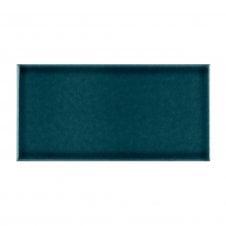 Puddle Glaze Peacock 7.5cm x 15cm Wall Tile