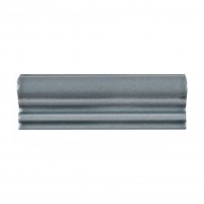 Puddle Glaze Smoked Grey 5cm x 15cm Border Tile