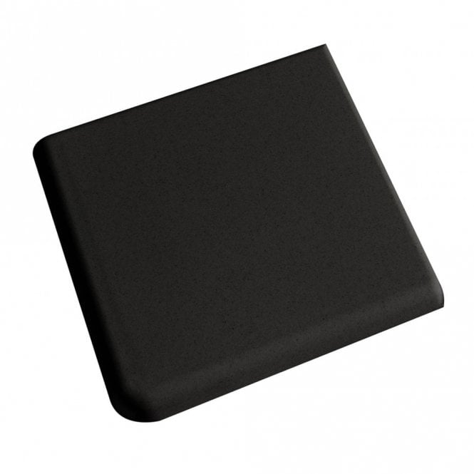 Bull Nose Corner Black 9.6cm x 9.6cm Wall & Floor Tile