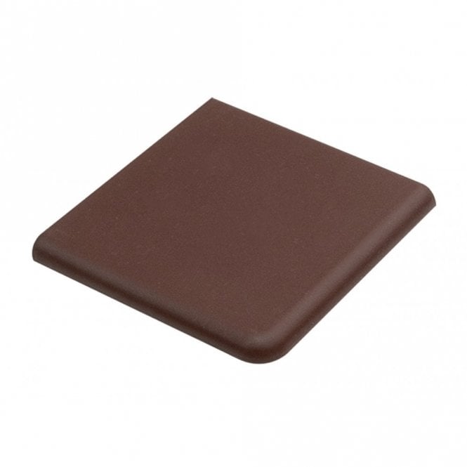 Bull Nose Corner Brick Red 9.6cm x 9.6cm Wall & Floor Tile