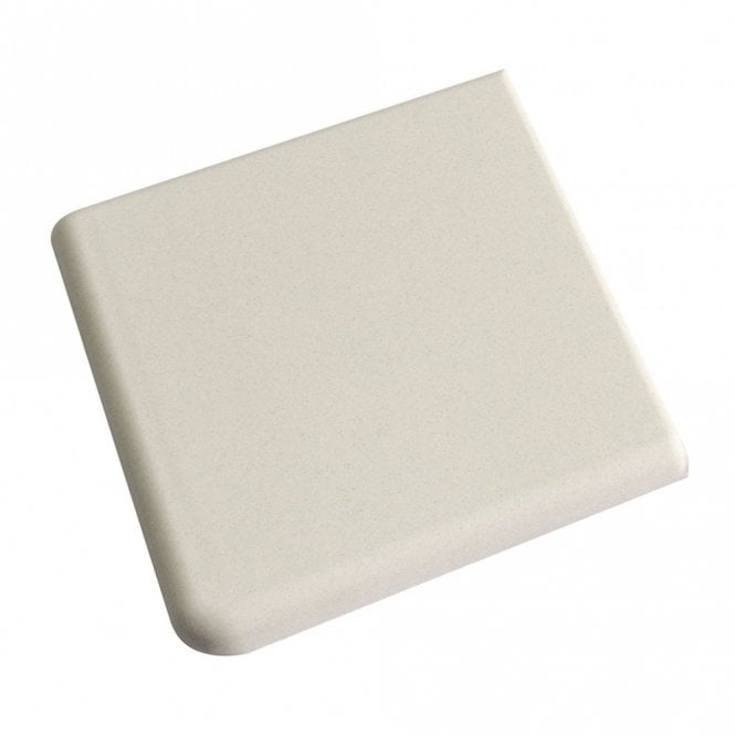 Bull Nose Corner White 9.6cm x 9.6cm Wall & Floor Tile