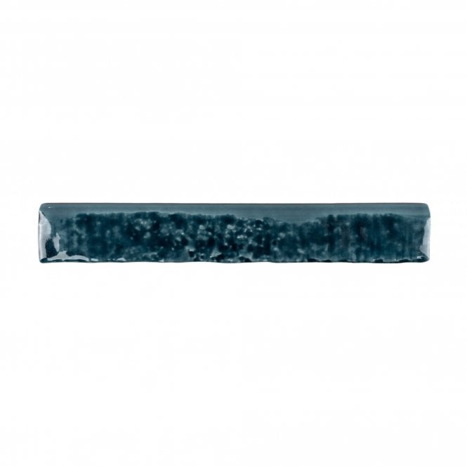 Bullnose Sapphire Crackle 3.8cm x 23.5cm Wall Tile
