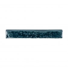 Bullnose Sapphire Crackle 3.8cm x 23.5cm Wall Tile