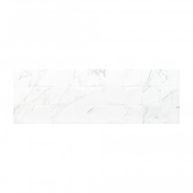 Calacata White Concept Decor 30cm x 90cm Wall Tile