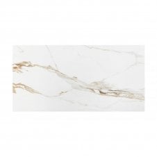 Calcatta Gold Polished 80cm x 160cm Marble Effect Tile