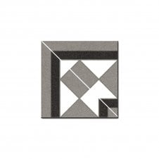 Cant Basildon Blanco 15.8cm x 15.8cm Corner Tile