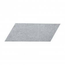 Canyon Chevron Gris Left 10cm x 30cm Wall Tile