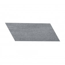 Canyon Chevron Nero Right 10cm x 30cm Wall Tile