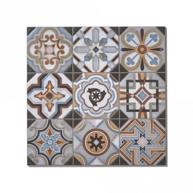 Central 31.6cm x 31.6cm Wall & Floor Tile