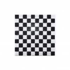 Chessboard Quartz (2.5cm x 2.5cm) 30cm x 30cm Mosaic Tile