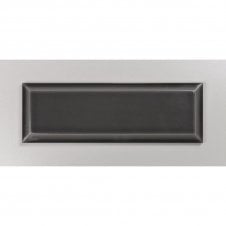 Cincel Craquele Charcoal 7.5cm x 22.5cm Wall Tile