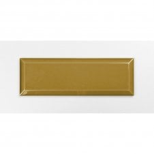 Cincel Craquele Mustard 7.5cm x 22.5cm Wall Tile