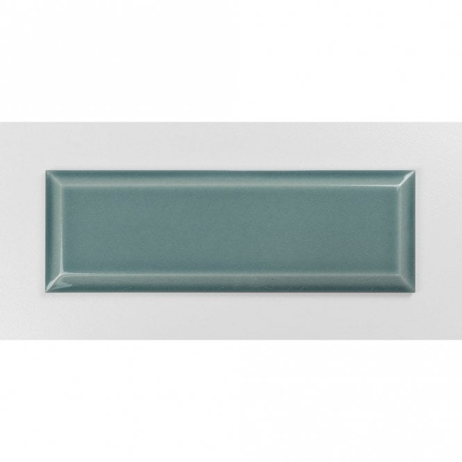 Cincel Craquele Verde Azulado 7.5cm x 22.5cm Wall Tile