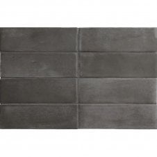 Coco Black Hat Matt 5cm x 15cm Wall & Floor Tile